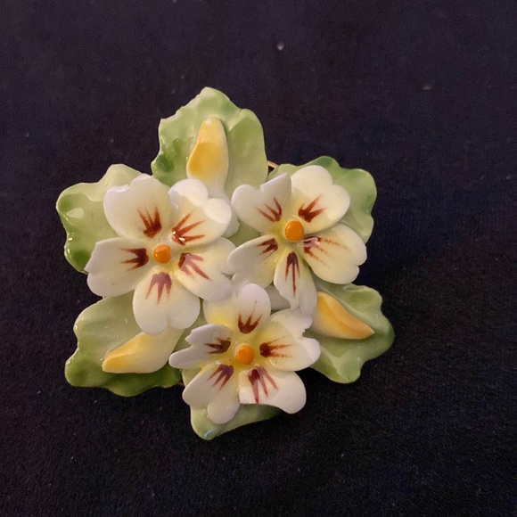 Harrods Jewelry Harrods Fine Bone China Vintage Brooch Poshmark